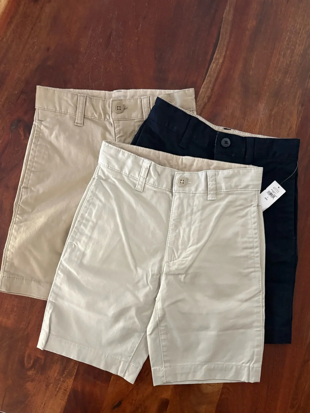 GAP Kids Chino uniform Shorts Size 7 SLIM